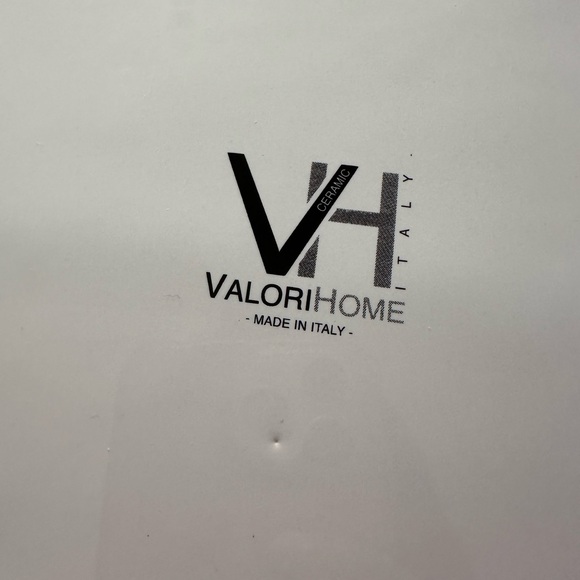 Ceramic Valori Home Serving Plate Made In Italy - Picture 2 of 12